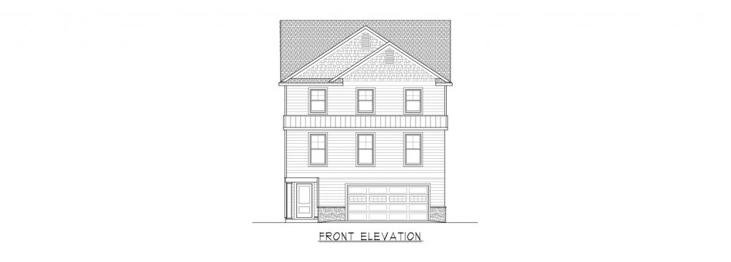 Coastal Homes & Design - The Baywind Front Elevation